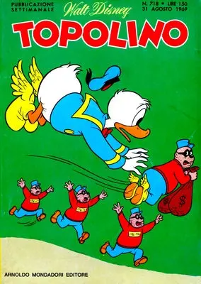 Copertina di TOPOLINO · 718 — Topolino n. 718