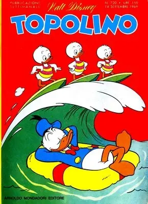 Copertina di TOPOLINO · 720 — Topolino n. 720
