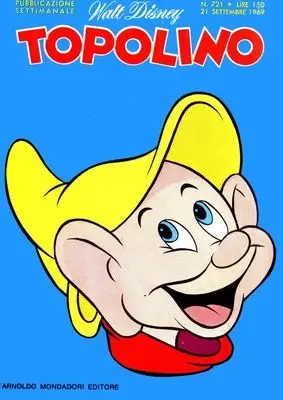 Copertina di TOPOLINO · 721 — Topolino n. 721
