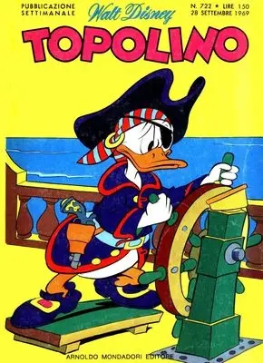 Copertina di TOPOLINO · 722 — Topolino n. 722