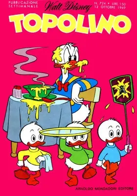 Copertina di TOPOLINO · 724 — Topolino n. 724
