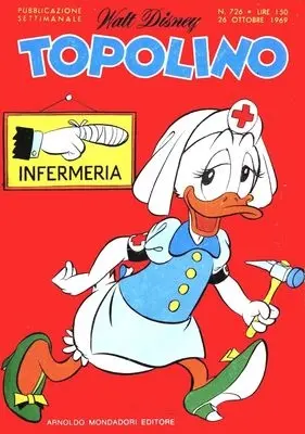 Copertina di TOPOLINO · 726 — Topolino n. 726