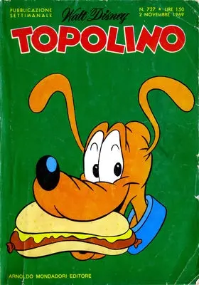 Copertina di TOPOLINO · 727 — Topolino n. 727