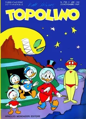 Copertina di TOPOLINO · 730 — Topolino n. 730