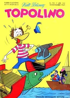 Copertina di TOPOLINO · 731 — Topolino n. 731