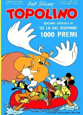 Copertina di TOPOLINO · 733 — Topolino n. 733