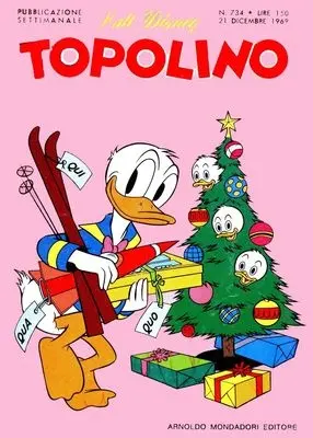 Copertina di TOPOLINO · 734 — Topolino n. 734