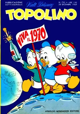 Copertina di TOPOLINO · 735 — Topolino n. 735