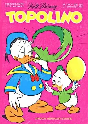 Copertina di TOPOLINO · 739 — Topolino n. 739