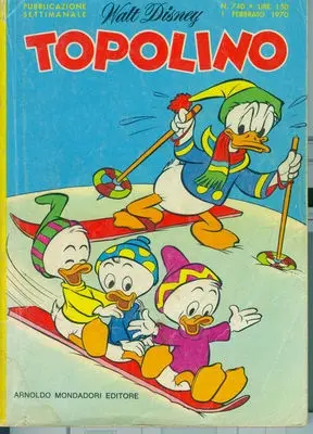 Copertina di TOPOLINO · 740 — Topolino n. 740