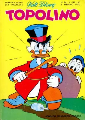 Copertina di TOPOLINO · 741 — Topolino n. 741