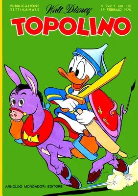 Copertina di TOPOLINO · 742 — Topolino n. 742