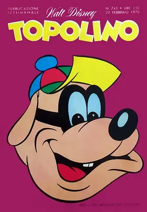 Copertina di TOPOLINO · 743 — Topolino n. 743