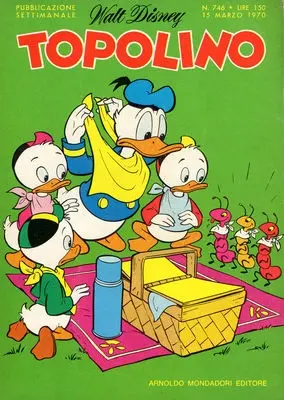 Copertina di TOPOLINO · 746 — Topolino n. 746