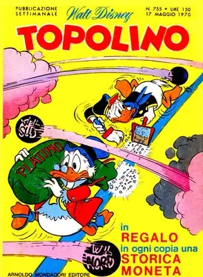 Copertina di TOPOLINO · 755 — Topolino n. 755