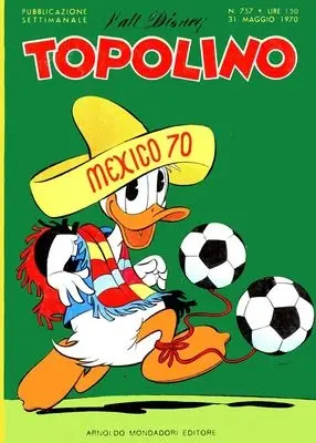Copertina di TOPOLINO · 757 — Topolino n. 757
