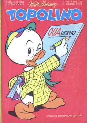 Copertina di TOPOLINO · 758 — Topolino n. 758