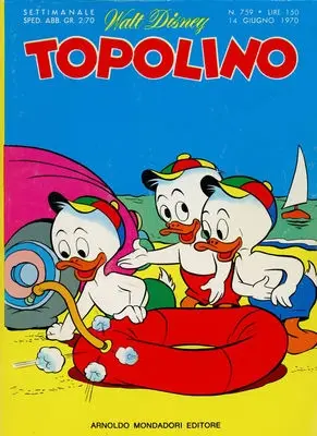 Copertina di TOPOLINO · 759 — Topolino n. 759