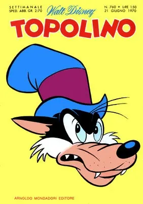Copertina di TOPOLINO · 760 — Topolino n. 760