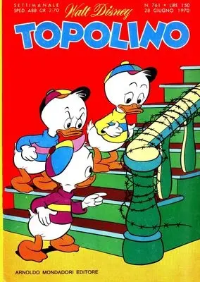 Copertina di TOPOLINO · 761 — Topolino n. 761
