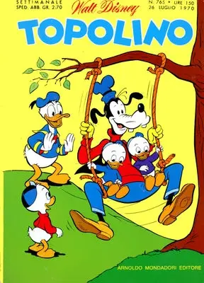Copertina di TOPOLINO · 765 — Topolino n. 765