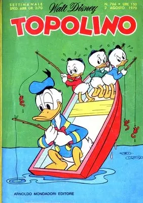 Copertina di TOPOLINO · 766 — Topolino n. 766