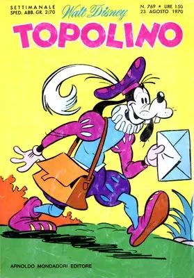 Copertina di TOPOLINO · 769 — Topolino n. 769