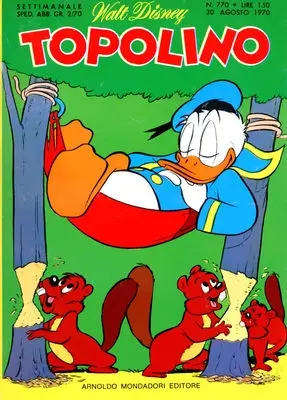Copertina di TOPOLINO · 770 — Topolino n. 770