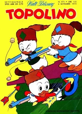 Copertina di TOPOLINO · 771 — Topolino n. 771