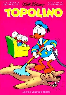 Copertina di TOPOLINO · 773 — Topolino n. 773