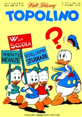 Copertina di TOPOLINO · 775 — Topolino n. 775