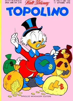 Copertina di TOPOLINO · 776 — Topolino n. 776