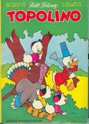 Copertina di TOPOLINO · 778 — Topolino n. 778