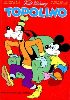 Copertina di TOPOLINO · 780 — Topolino n. 780