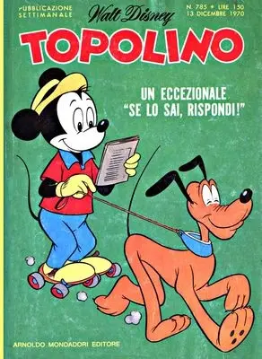 Copertina di TOPOLINO · 785 — Topolino n. 785