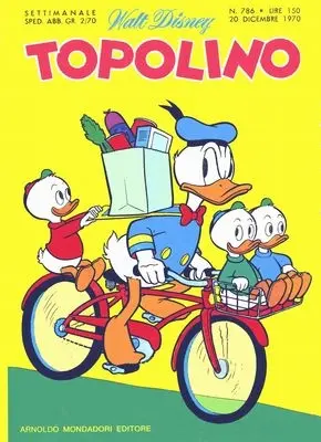Copertina di TOPOLINO · 786 — Topolino n. 786