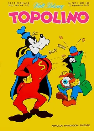 Copertina di TOPOLINO · 789 — Topolino n. 789