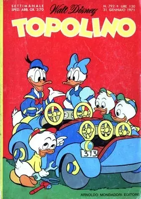 Copertina di TOPOLINO · 792 — Topolino n. 792