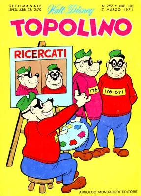 Copertina di TOPOLINO · 797 — Topolino n. 797