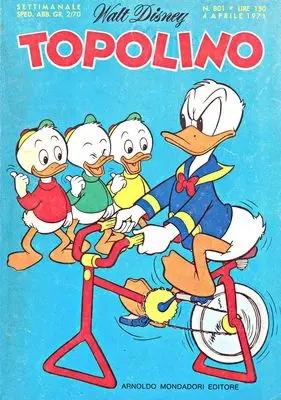 Copertina di TOPOLINO · 801 — Topolino n. 801