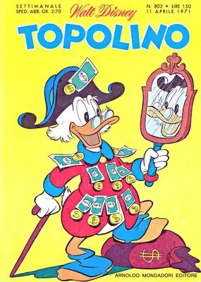 Copertina di TOPOLINO · 802 — Topolino n. 802