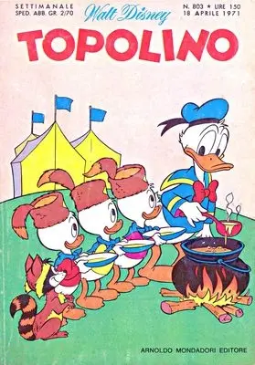 Copertina di TOPOLINO · 803 — Topolino n. 803
