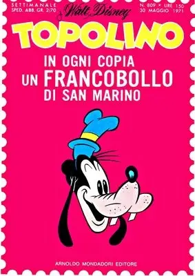 Copertina di TOPOLINO · 809 — Topolino n. 809