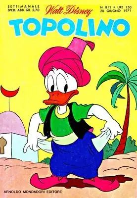 Copertina di TOPOLINO · 812 — Topolino n. 812
