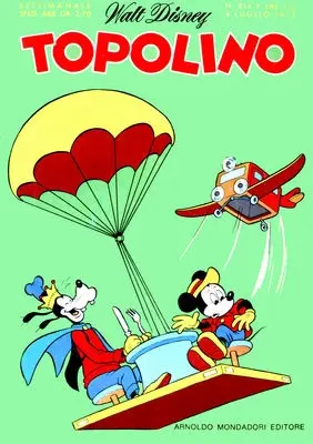 Copertina di TOPOLINO · 814 — Topolino n. 814
