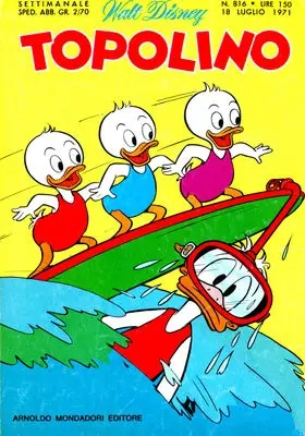 Copertina di TOPOLINO · 816 — Topolino n. 816
