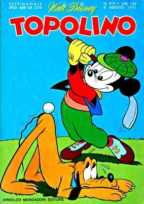 Copertina di TOPOLINO · 819 — Topolino n. 819