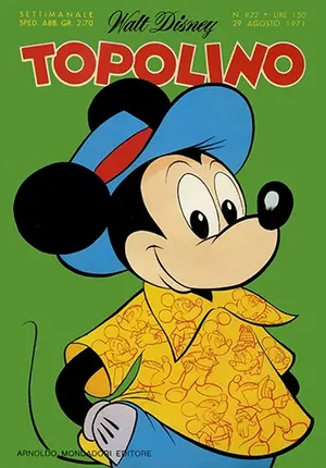 Copertina di TOPOLINO · 822 — Topolino n. 822
