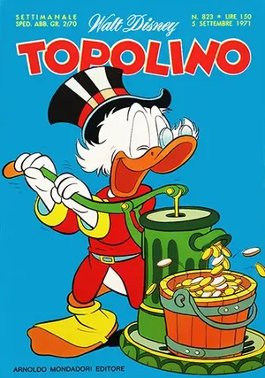 Copertina di TOPOLINO · 823 — Topolino n. 823