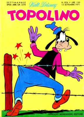 Copertina di TOPOLINO · 824 — Topolino n. 824